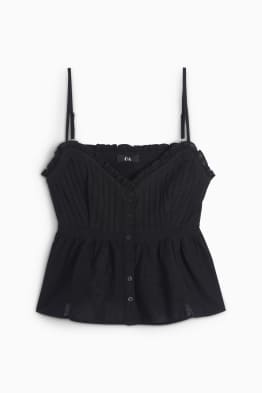 Blusa smanicata