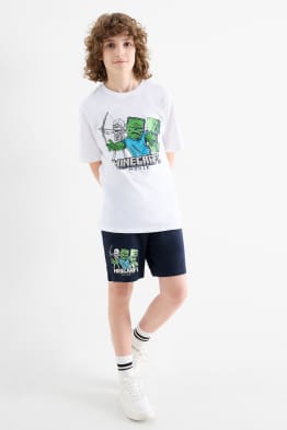 Minecraft - short pyjamas - 2 piece