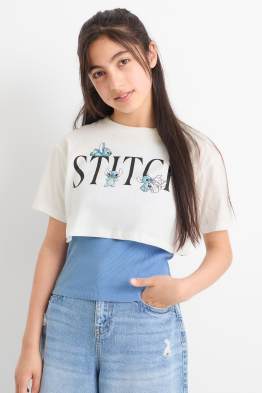 Lilo & Stitch - conjunto - camiseta de manga corta y top - 2 prendas