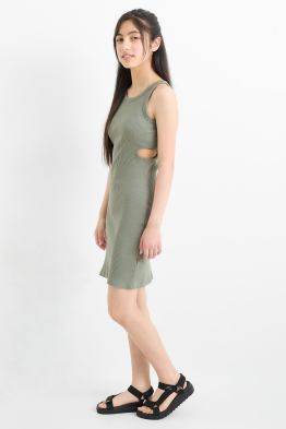 Kleid - gerippt