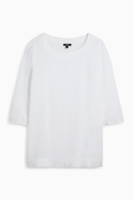 Chemisier en gaze de coton