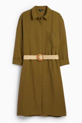 Blousejurk met riem