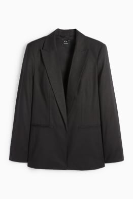 Dlouhý blejzr - relaxed fit - lněná směs
