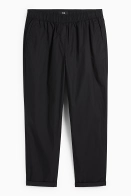 Pantalon - mid waist - tapered fit