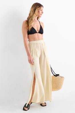 Pantaloni da spiaggia - vita alta - loose fit