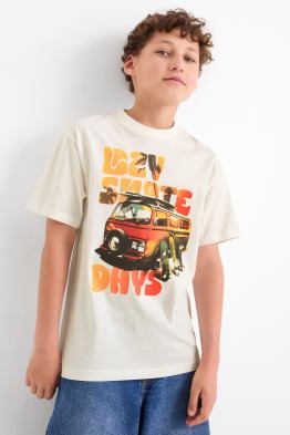 Skater en bus - T-shirt