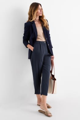 Pantaloni - vita media - tapered fit