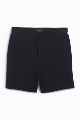 Sweat shorts - textured