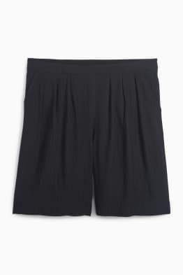 Bermuda shorts - high waist