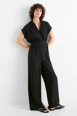 Jumpsuit with belt