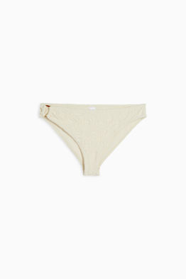 Bikini-Hose - Mid Waist - LYCRA® XTRA LIFE™ - strukturiert