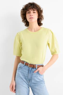 Samarreta de mànigues curtes bàsica - regular fit