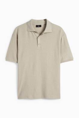 Polo shirt - textured