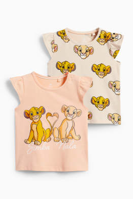 Multipack 2er - Der König der Löwen - Baby-Kurzarmshirt