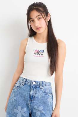 Hello Kitty and Friends - Top - gerippt