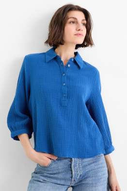 Musselin-Bluse