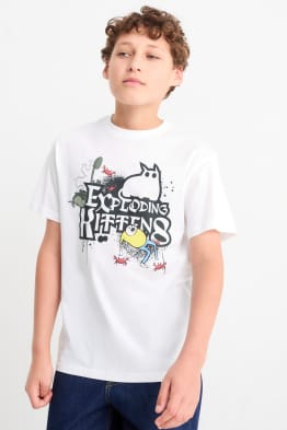 Exploding Kittens - tričko s krátkým rukávem