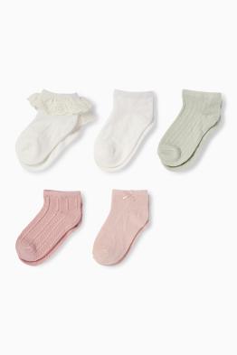 Lot de 5 paires - chaussettes bébé