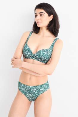 Bikini-Top - wattiert - LYCRA® XTRA LIFE™ - gepunktet