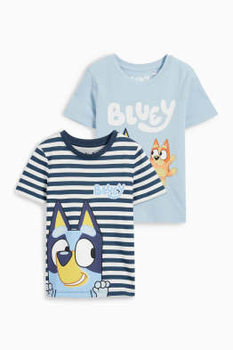 Wielopak, 2 szt. - Bluey - koszulka z krótkim rękawem