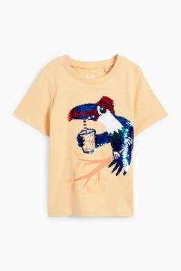 Tucan - tricou cu mânecă scurtă - aspect lucios