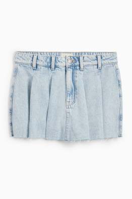 Džínová sukně skort