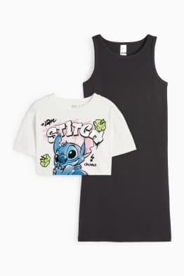 Lilo & Stitch - set - T-shirt en jurkje - 2-delig