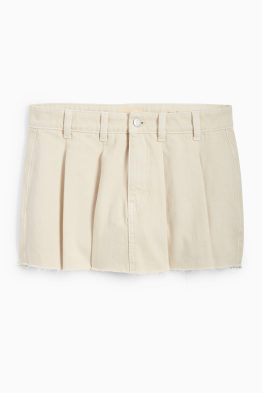 Džínová sukně skort