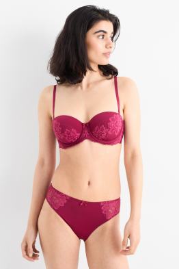 Underwire bra - BALCONETTE - padded