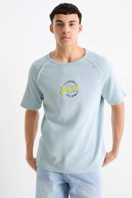 T-shirt - oversized - textured
