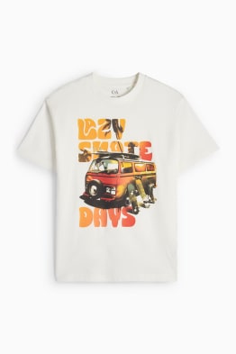 Skater en bus - T-shirt