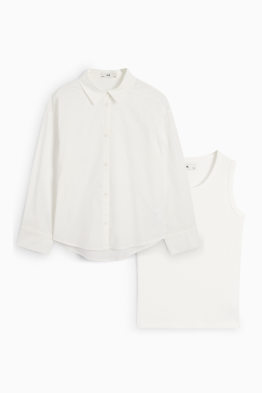 Set - Hemd und Singlet - 2 teilig