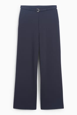 Stoffhose mit Gürtel