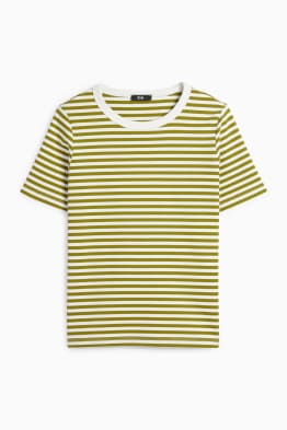Tričko basic - regular fit - pruhované