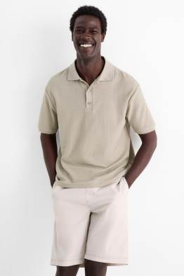Polo shirt - textured