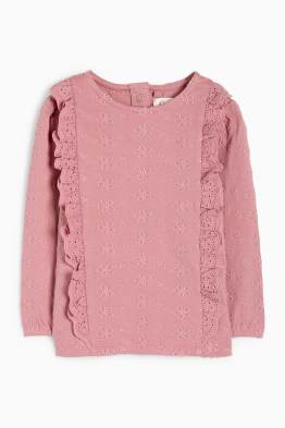 Babylongsleeve - broderie Anglaise
