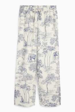 Rangsutra x C&A - pantalon en tissu - high waist - Palazzo