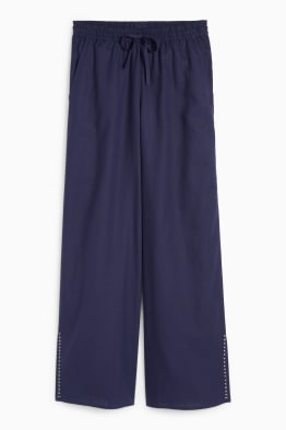 Rangsutra x C&A - pantalon en tissu - high waist - Palazzo