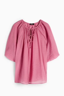V-neck blouse