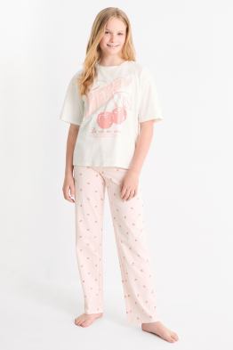 Kirsche - Pyjama - 2 teilig