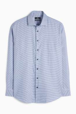 Camicia business - regular fit - colletto alla francese - senza necessità di stiratura - fantasia
