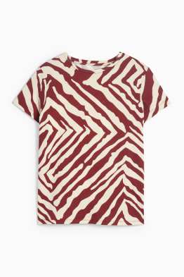 Tričko basic - regular fit - se vzorem