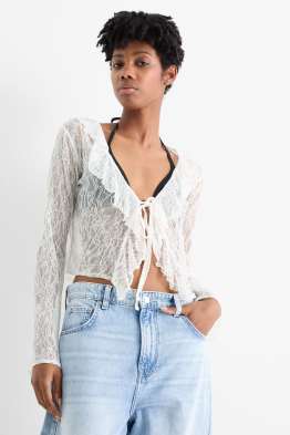 Cropped cardigan
