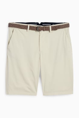 Shorts with belt