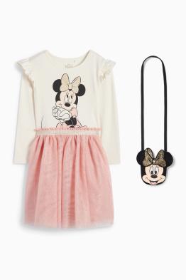 Minnie Mouse - set - jurk en tas - 2-delig