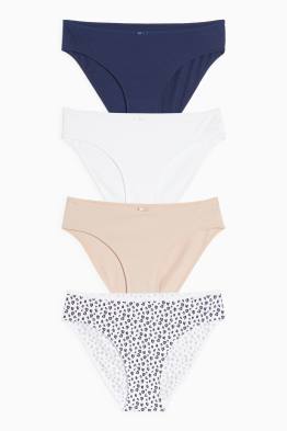 Confezione da 4 - slip