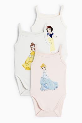 Multipack 3er - Baby-Body - Disney Prinzessin