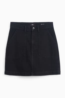 Jeans-Minirock