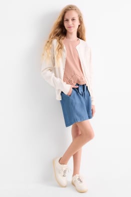 Shorts - denim look