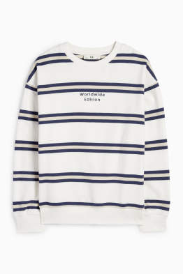 Sweatshirt - gestreift